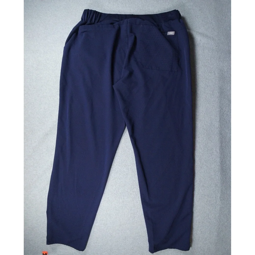 Figs Pants Mens XLarge Blue Scrub Technical Nurse Medical Workwear Stretch